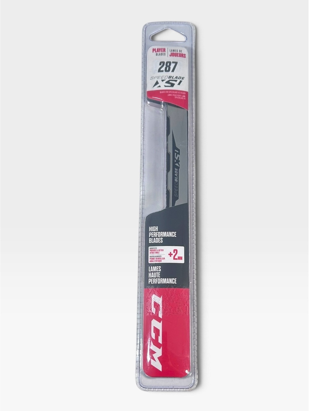 CCM Speedblade XS1 +2mm Stainless Steel Runner Skate Blades 287 Size 10 10.5 NIP